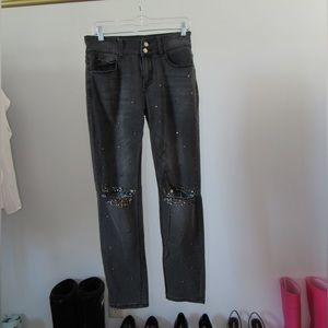 Jeweled jeans